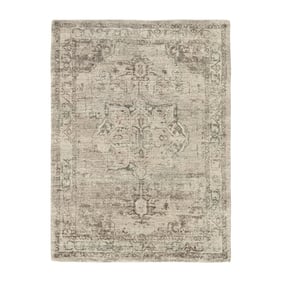 Vintage teppich - Kyra Medaillon Taupe - product