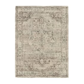 Vintage teppich - Kyra Medaillon  Taupe - sfeer