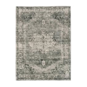 Vintage teppich - Kyra Medaillon Grün - product
