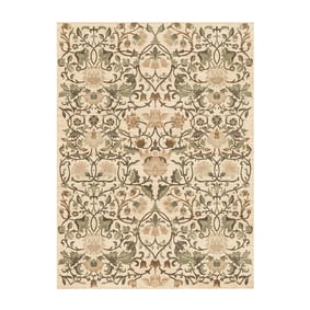Blumen Teppich - Rosie Creme - product