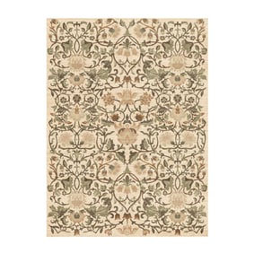 Blumen Teppich - Rosie Creme - sfeer