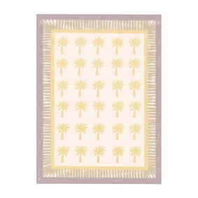 Outdoor-Teppich - Oasis Palm Gelb Lila - sfeer