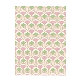 Outdoor-Teppich - Oasis Shell Rosa Grün - product