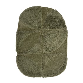 Teppich Organisch - Odette Curves Grün - sfeer