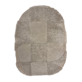 Teppich Organisch - Odette Shapes Taupe - sfeer