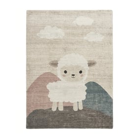 Kinderzimmer Teppich - Balou Schaf Weiß - product
