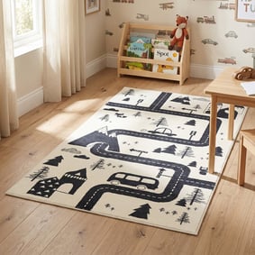 Spielteppich Auto - Dex Trail Schwarz