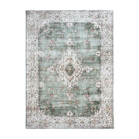 Teppich Vintage - Ember Medaillon Grün  - product