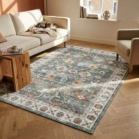 Teppich Vintage - Ember Oriental Grün 