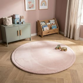 Spielmatte Rund - Jip Rosa