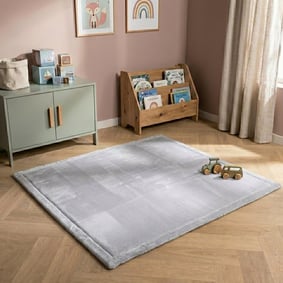 Spielmatte Baby Quadratisch - Jip Grau