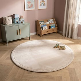 Spielmatte Rund - Jip Beige