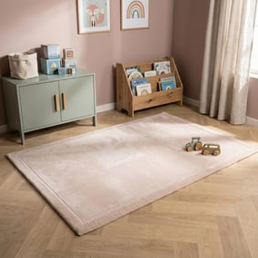 Waschbare Spielmatte Baby - Jip Beige