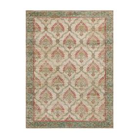 Teppich Vintage - Sage Grid Grün - sfeer