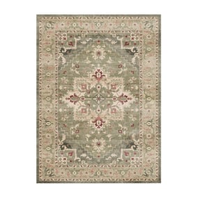 Teppich Vintage - Sage Medaillion Grün - product