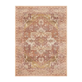 Teppich Vintage - Sage Medaillion Terracotta - sfeer