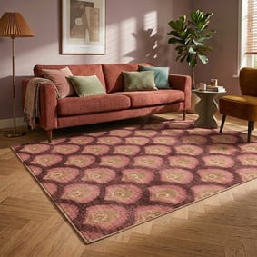 Teppich Vintage - Sage Pattern Rot