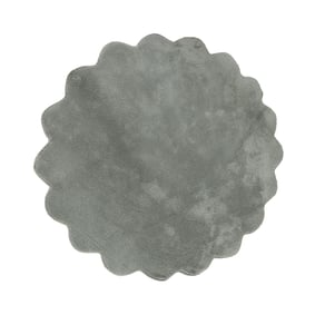 Waschbarer Teppich Rund - Puck Grün - sfeer