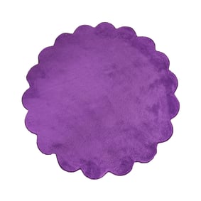 Waschbarer Teppich Rund - Puck Lila - sfeer