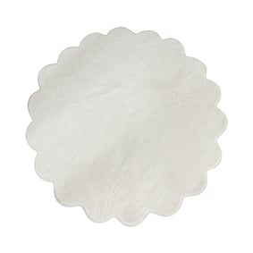 Waschbarer Teppich Rund - Puck Weiß - sfeer