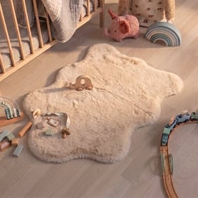 Kinderteppich - Huggy Schaf Creme