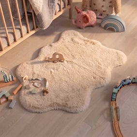 Kinderteppich - Huggy Schaf Creme