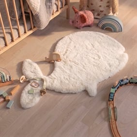 Kinderteppich - Huggy Wal Creme
