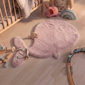 Kinderteppich - Huggy Wal Rosa