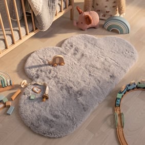 Kinderteppich - Huggy Wolke Grau