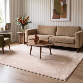 Waschbarer Teppich - Vivid Beige