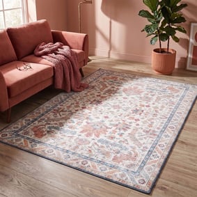 Teppich Vintage - Azara Persia Hellblau