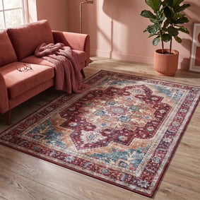 Teppich Vintage - Azara Rot