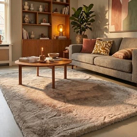 Hochflor Teppich - Comfy Supreme Beige