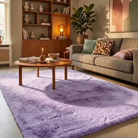 Hochflor Teppich - Comfy Supreme Lila