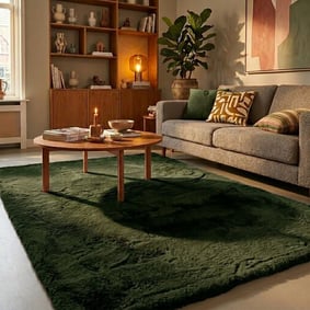 Hochflor Teppich - Comfy Supreme Grün