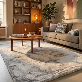 Hochflor Teppich - Comfy Supreme Grau