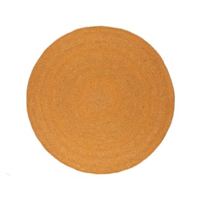 Wollteppich Rund - Wise Gelb Orange 378 - product