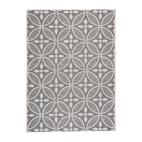 In- & Outdoor Teppich - Summer Pattern Grau - product