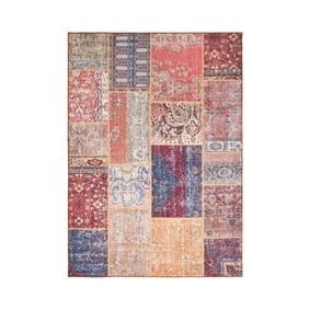 Teppich Patchwork - Moods Rot No.16 - product