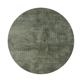 Waschbarer Teppich Rund - Clean Grün - product
