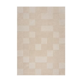 Moderner Teppich - Mozo Checkerboard Beige - product