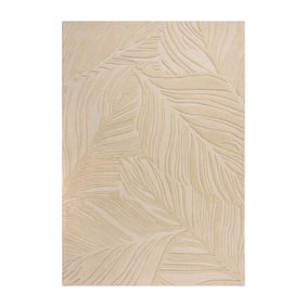 Moderner Teppich - Solacio Leaves Beige - product