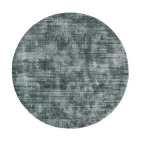 Viskose Teppich Rund - Pearl Türkis - product