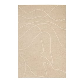 In- & Outdoor Teppich - Porto Lines Creme - product