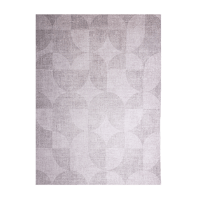 Gartentepppich Abstrakt - Groovy Tiles Grau - product
