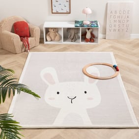 Waschbarer Spielteppich - Simba Bunny Weiß