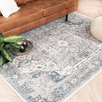 Teppich Vintage - Inspire Blau Creme 218 