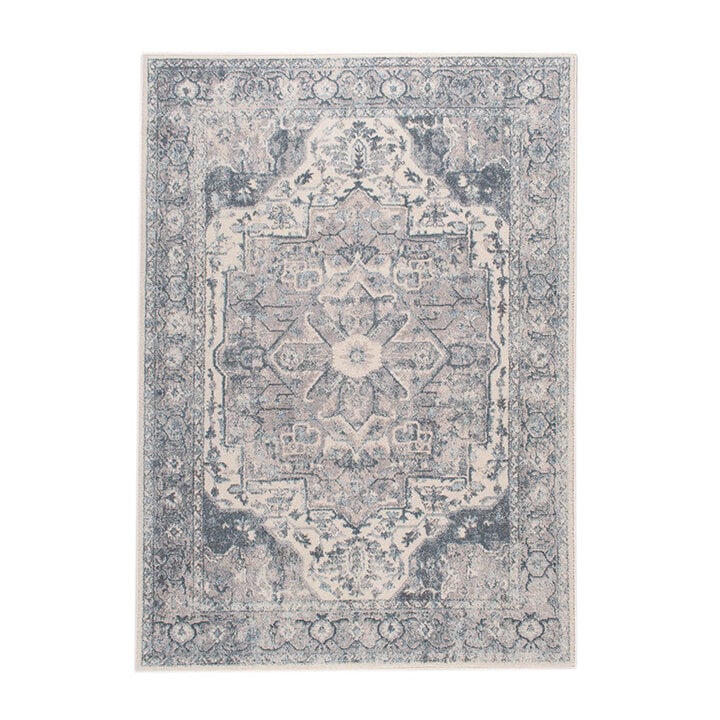 Teppich Vintage - Inspire Blau Creme 218 - 1