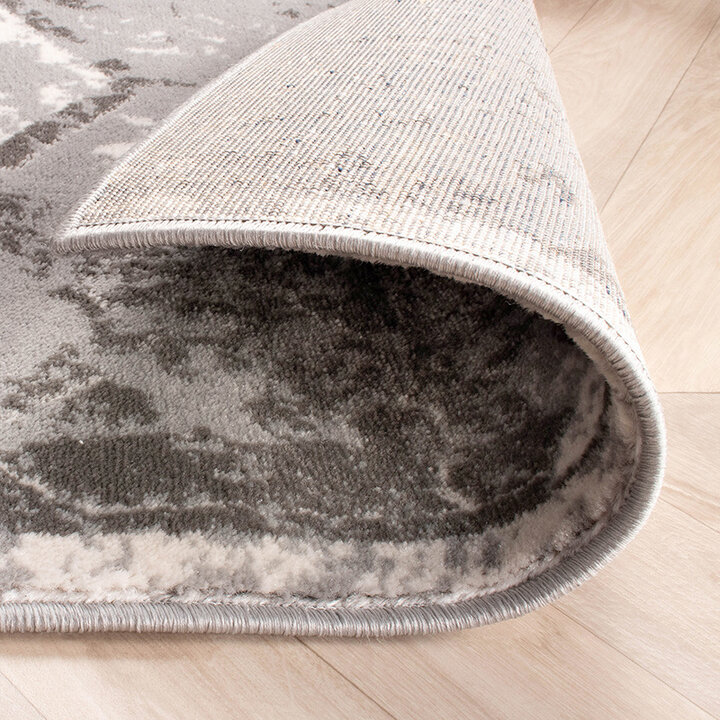 Teppich Vintage - Deep Tile Taupe Grau - 5