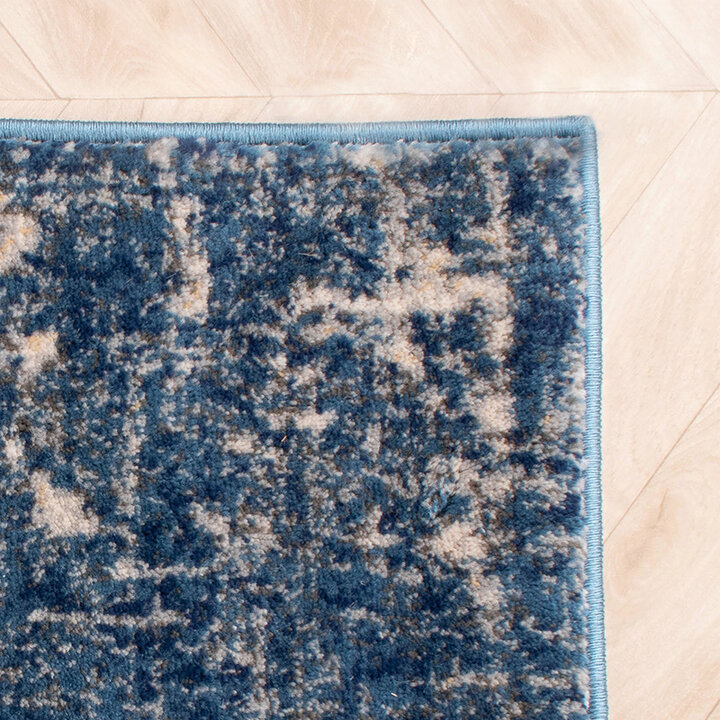 Teppich Patchwork - Deep Blau - 3